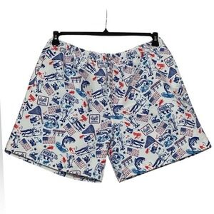 Men's XL Swim Trunks Red, White‎ & Blue The Right Stuff by Academy USA